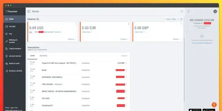 Payoneer Overview