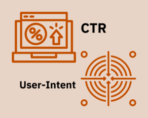 Click Through Rate CTR and User Intent