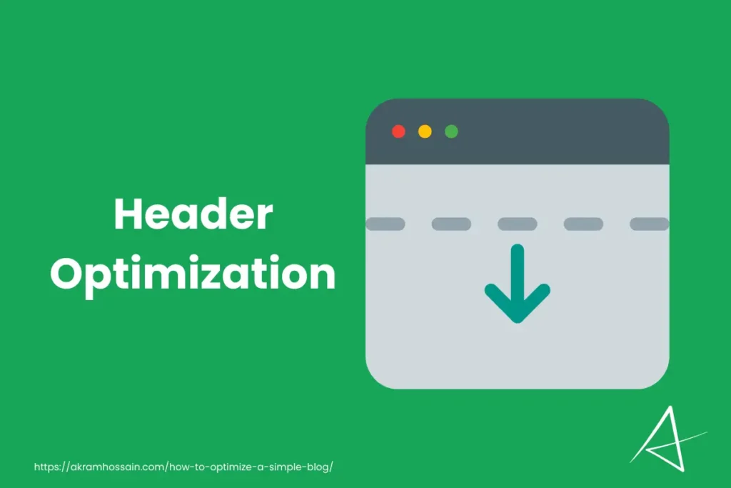 Website Header Optimization