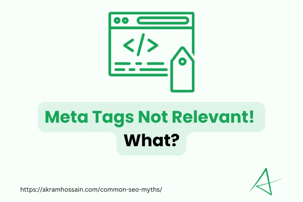 Meta Tags Are No Longer Relevant - Myth