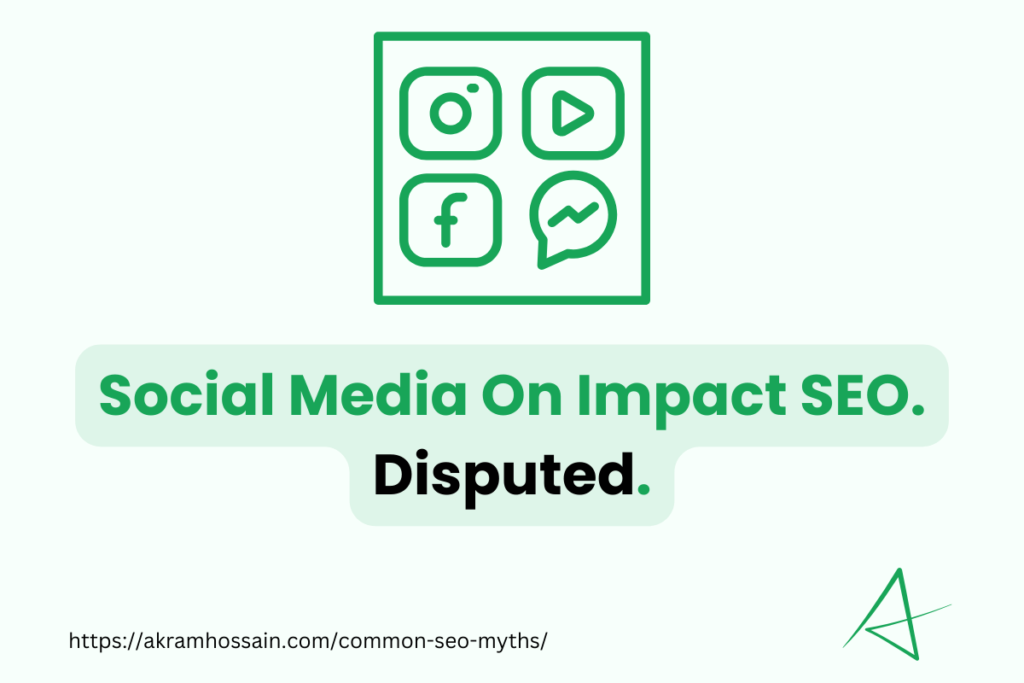 Social Media Doesn’t Impact SEO - Myth