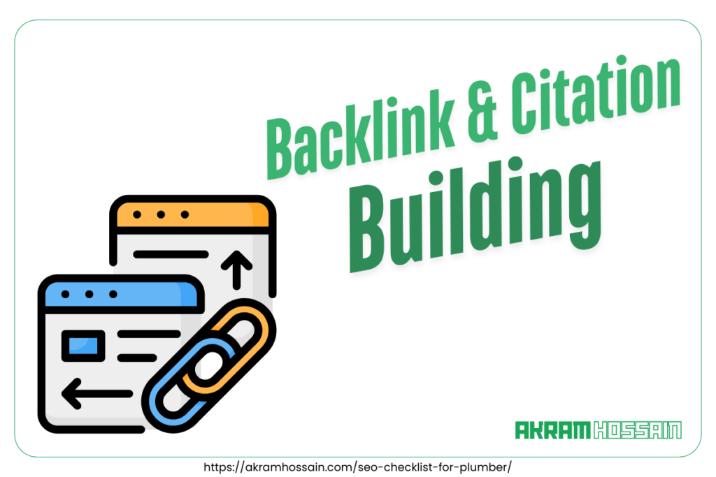 Build Local Citations and Backlinks 