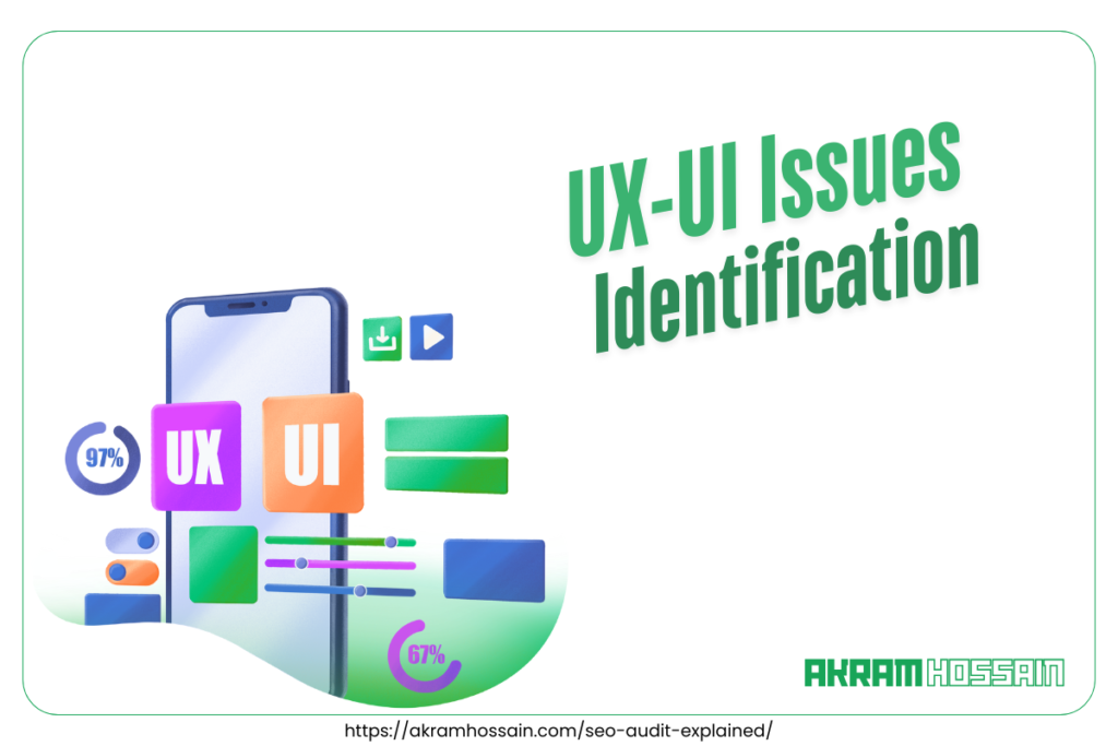 UX-UI identification and improvement solution