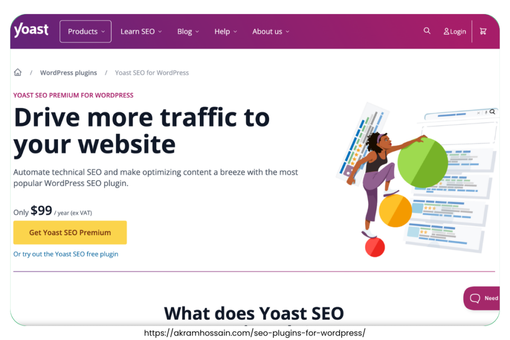 Yoast SEO WordPress Plugin