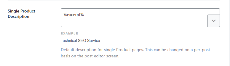 Single Product Description Optimization Using rank Math