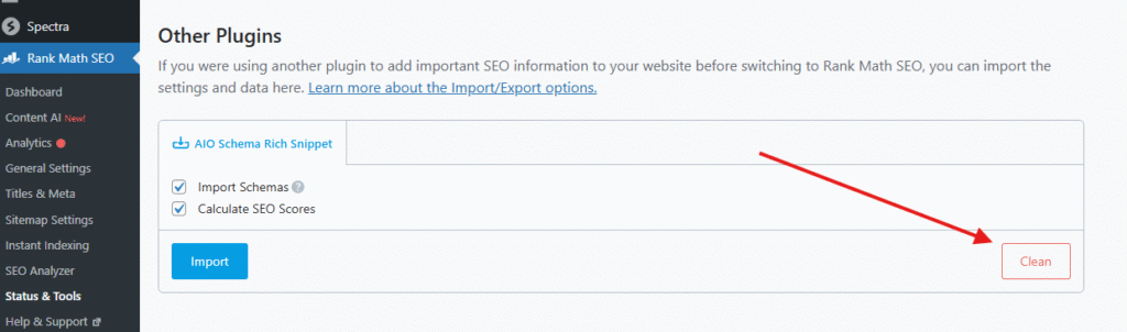 Clean All Things after Yoast to Rank Math Migration