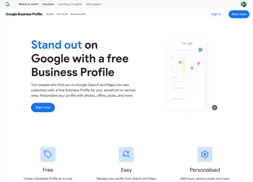 Google Google Business Profile Google Google Business Profile