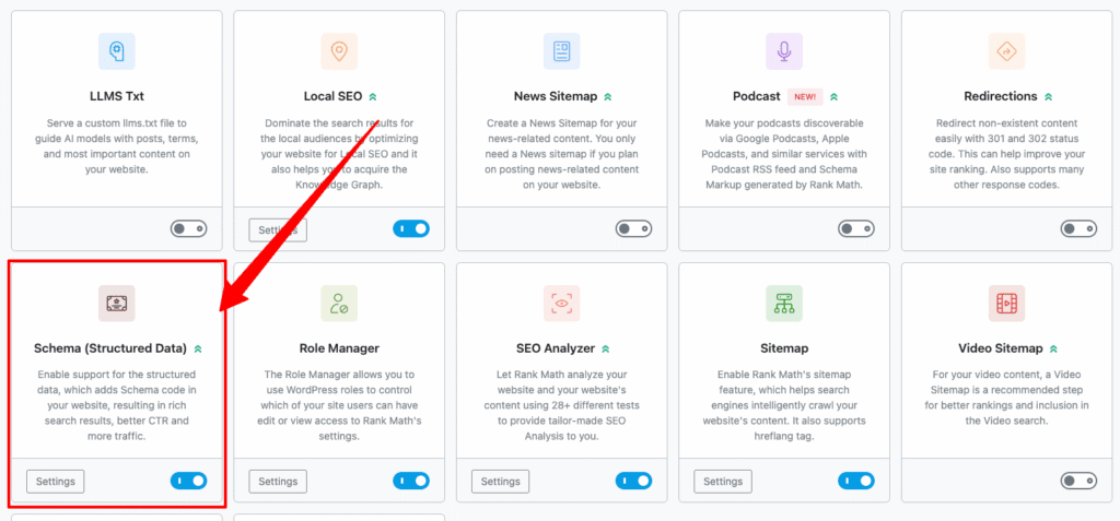 Rank Math Schema Structured Data Module Rank Math Schema Structured Data Module